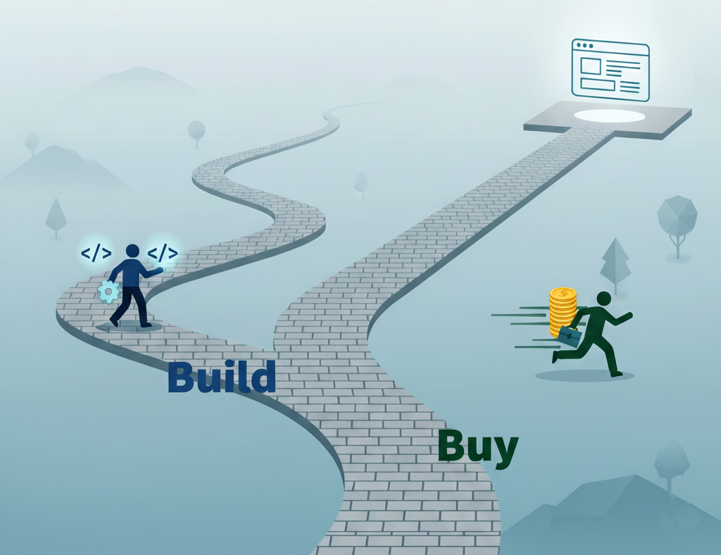 build vs buy path